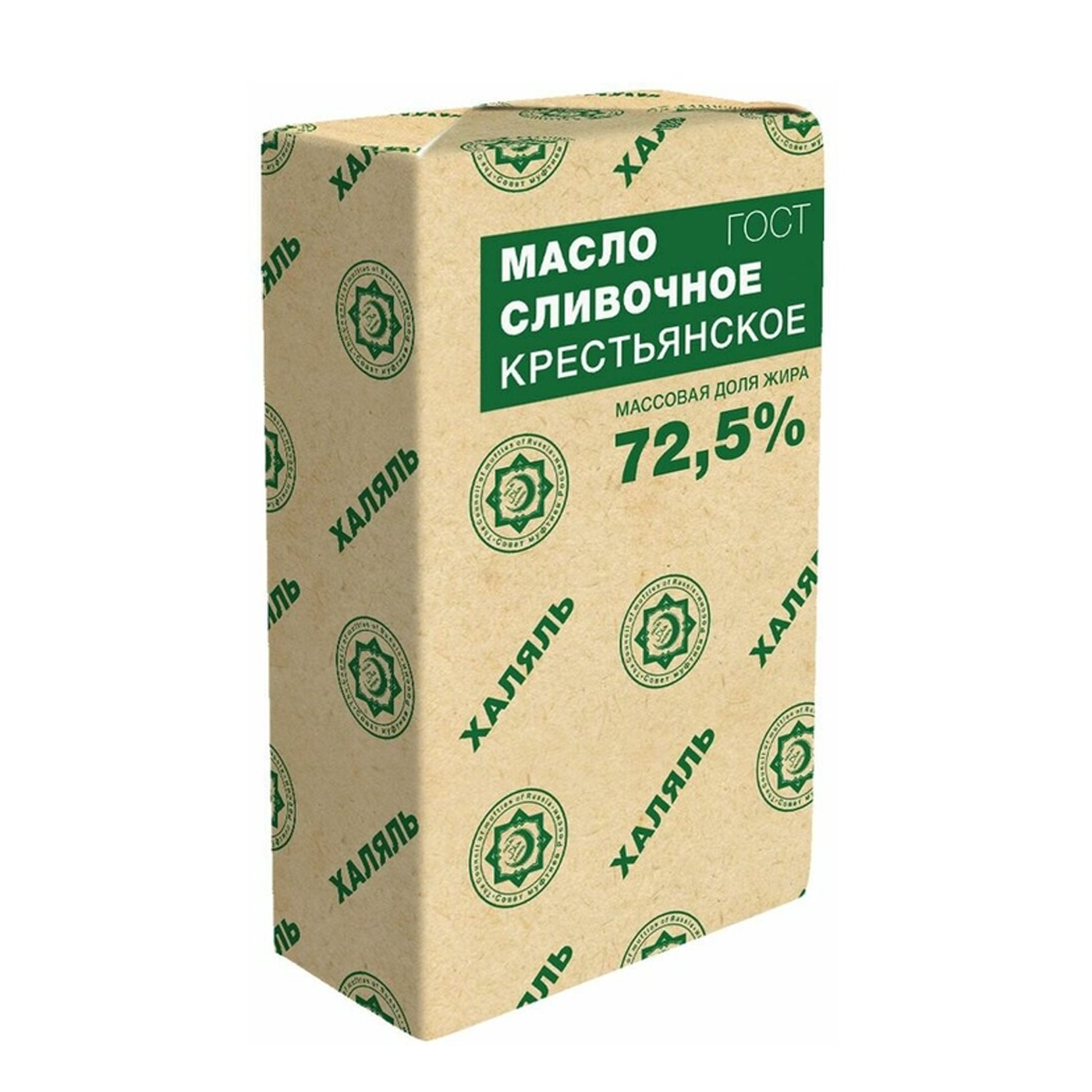 Масло сливочное Халяль Белый Медведь 72,5% 320гр 