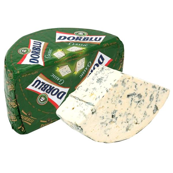 Сыр весовой Dorblu Classic с голубой плесенью 50% 