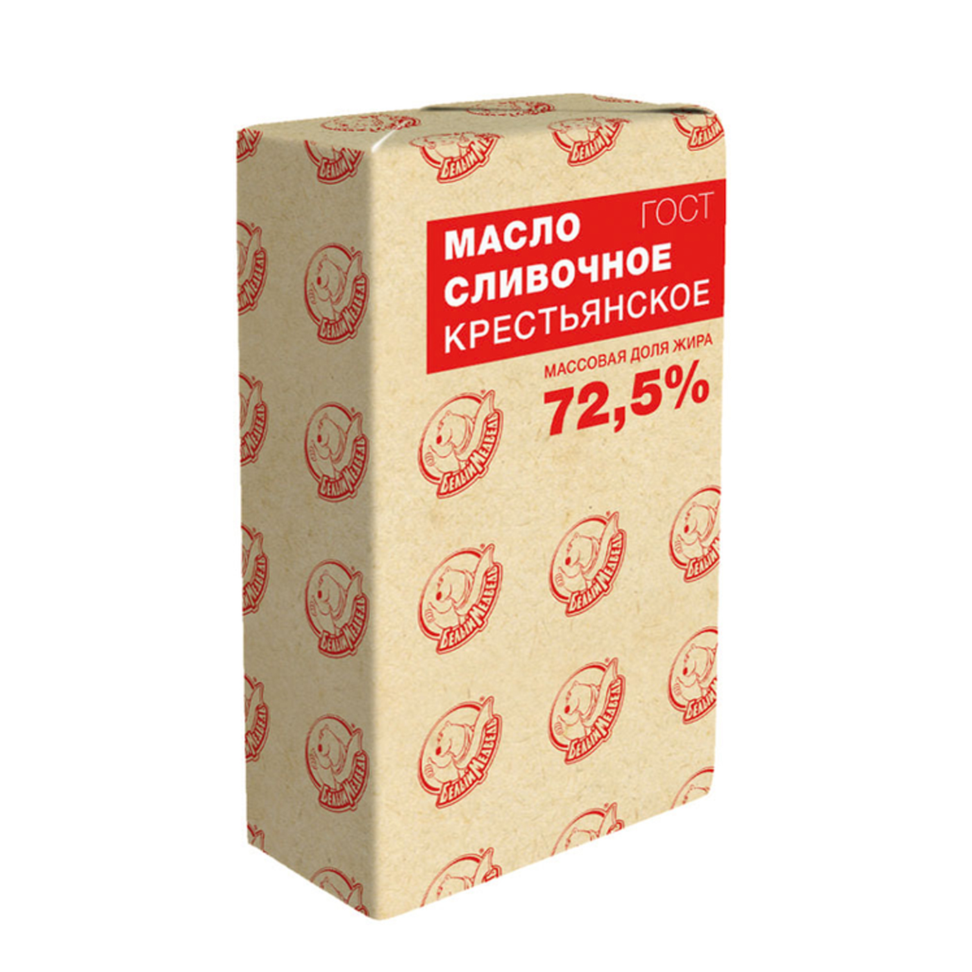 Масло сливочное Евро Крестьянское 72,5% 320гр 