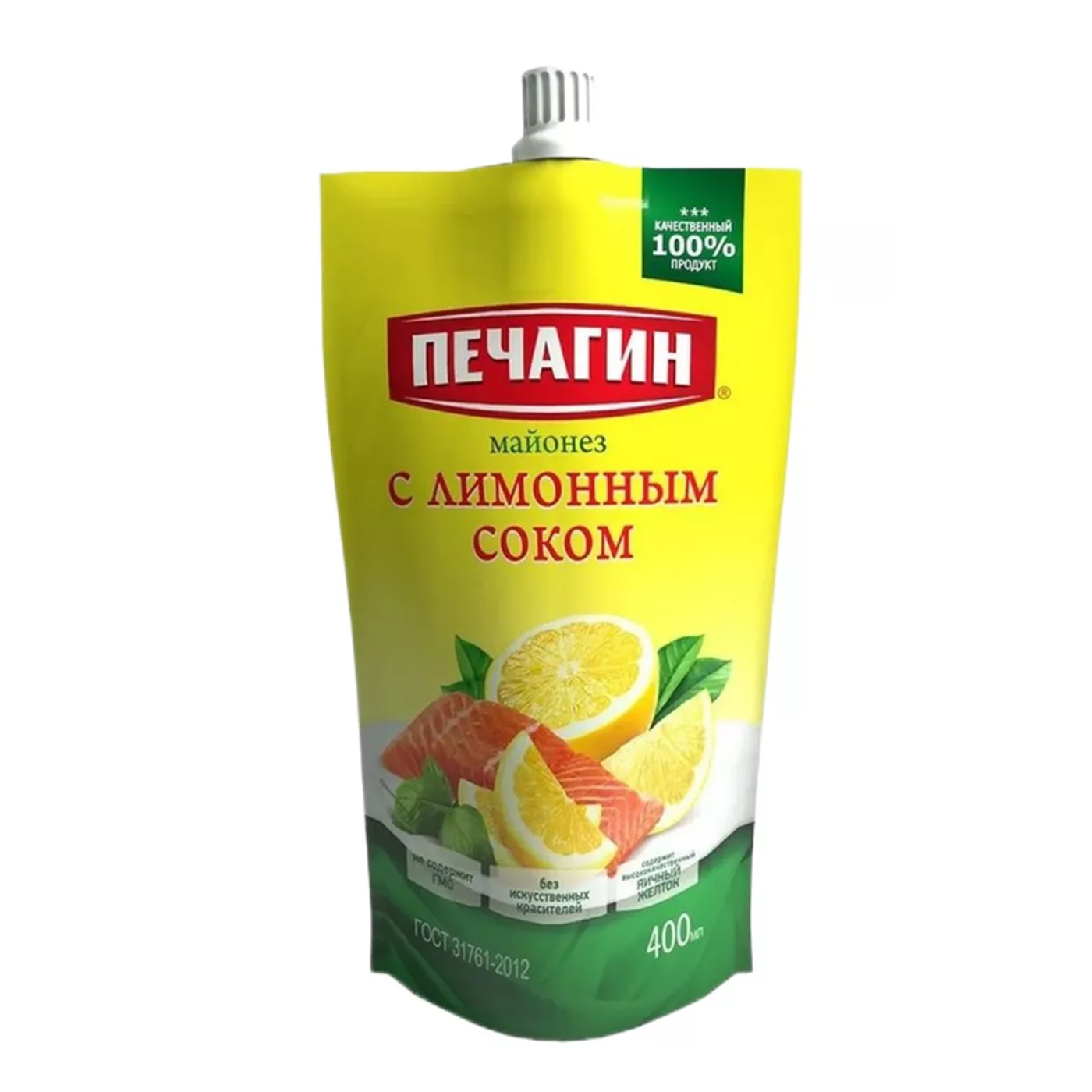 Майонез Печагин с лимонным соком 395гр 