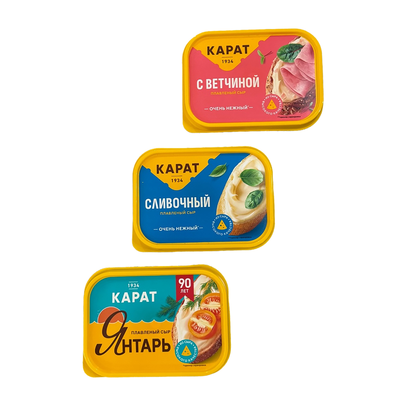 Сыр плавленный Карат 45% 400гр без змж 